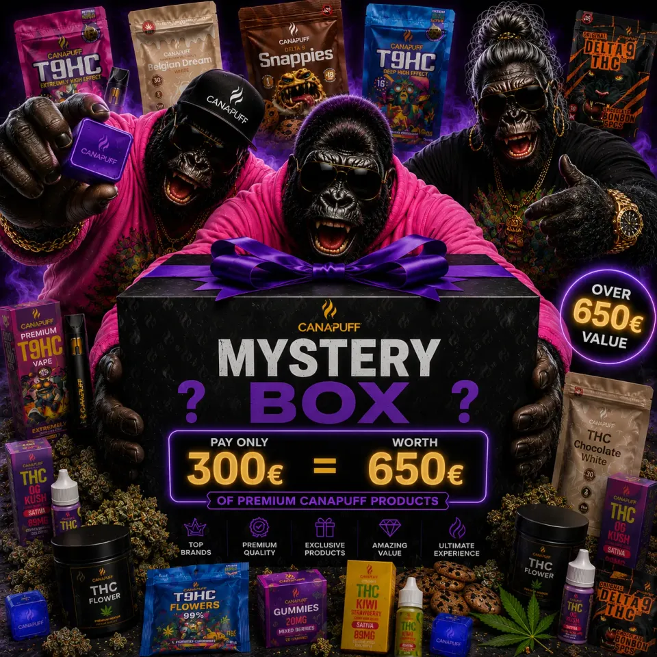 Canapuff Mystery Box XXL overraskelsesboks stor
