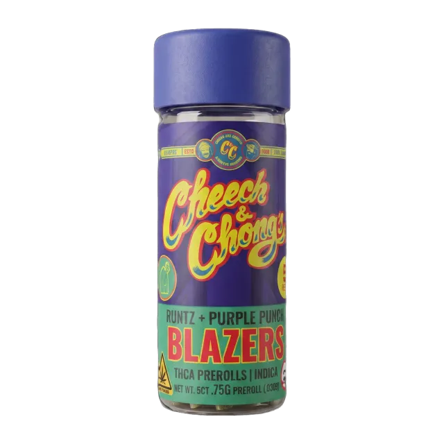 Cheech & Chong Blazers THCa-prerolls runtz 5-pk 3,75 g