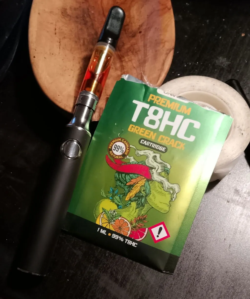 Canapuff HHC-A Lemon Cherry Gelato vapepenn 95%