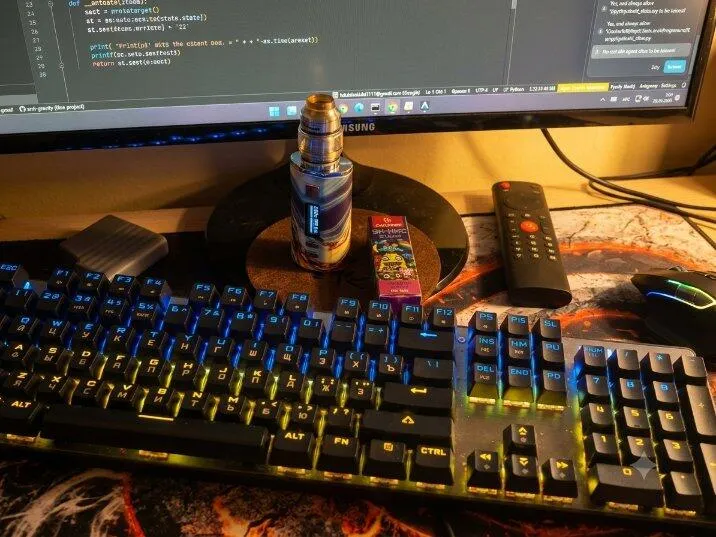 Canapuff 9H-HHC Rainbow Runtz væske 1500mg frukt