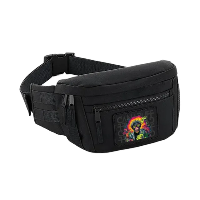 Canapuff Atomic Monkey rumpetaske svart 3L 600D