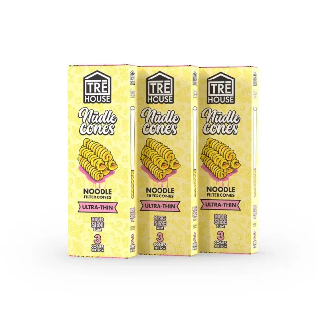 TRE HOUSE Nudle King Size Slim cones 9 stk tynne