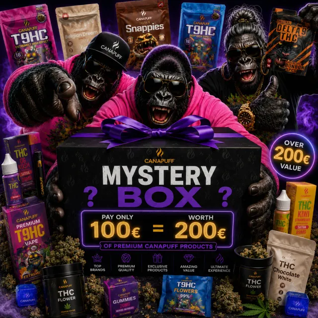 Canapuff Mystery Box L overraskelsesboks stor