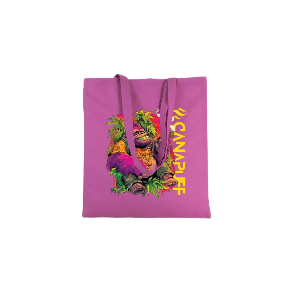 Canapuff Gorilla Kush handlenett rosa 13 liter bomull