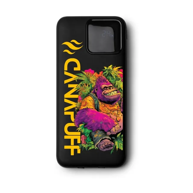 Canapuff Gorilla Kush nødlader 10000mAh svart
