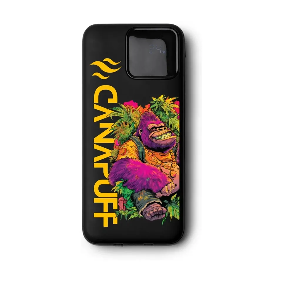 Canapuff Gorilla Kush nødlader 10000mAh svart