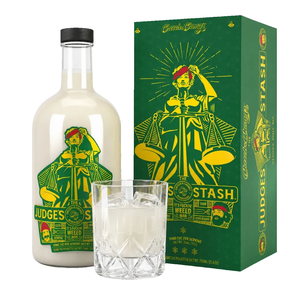 Cheech & Chong The Judge's Stash THC-drikk 750ml alkoholfri