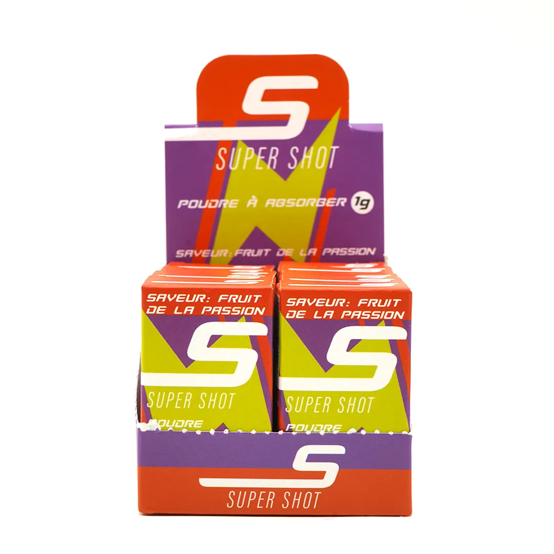 LeGrossiste Super Shot energipulver pasjonsfrukt 1 stk