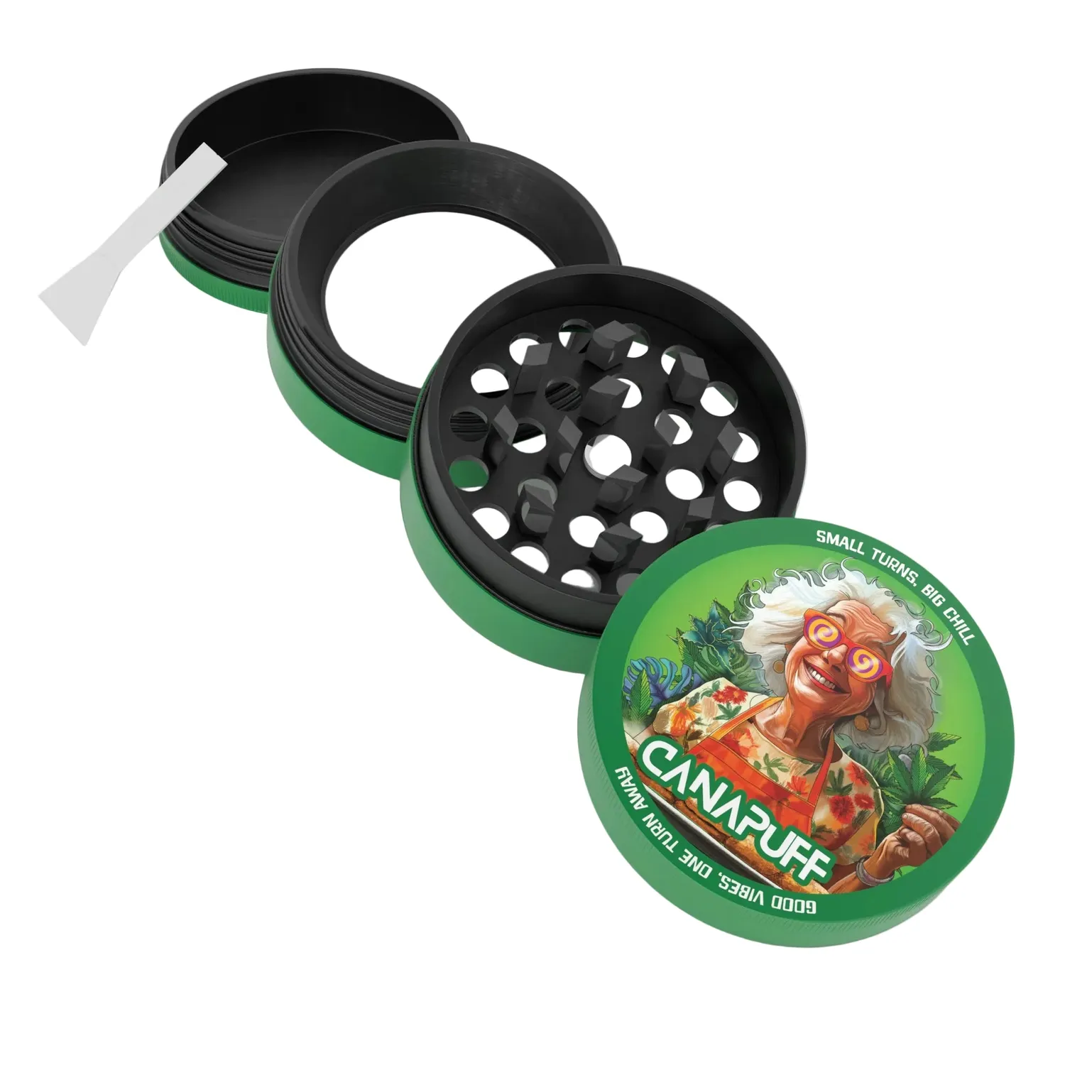 Canapuff Sniker Doodle metallgrinder 60 mm 4-delt