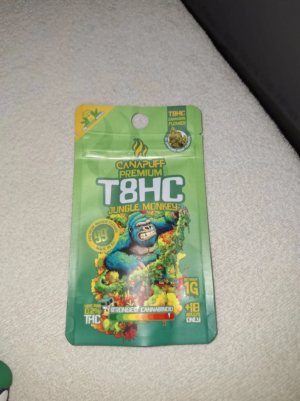 Canapuff T8HC Jungle Monkey topskudd 1g sitrus