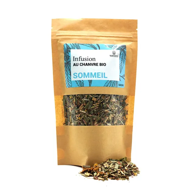 LeGrossiste Sommeil CBD-te 1 pose kamille