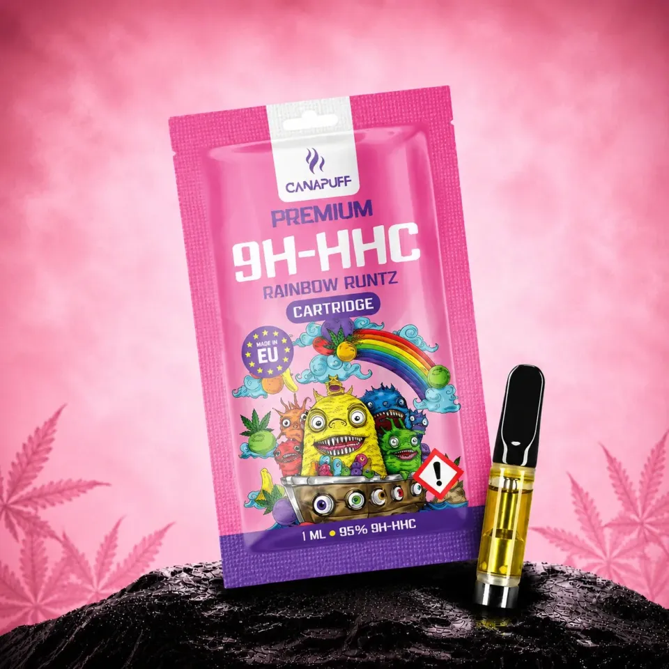 Canapuff 9H-HHC Rainbow Runtz vapepatron 95%