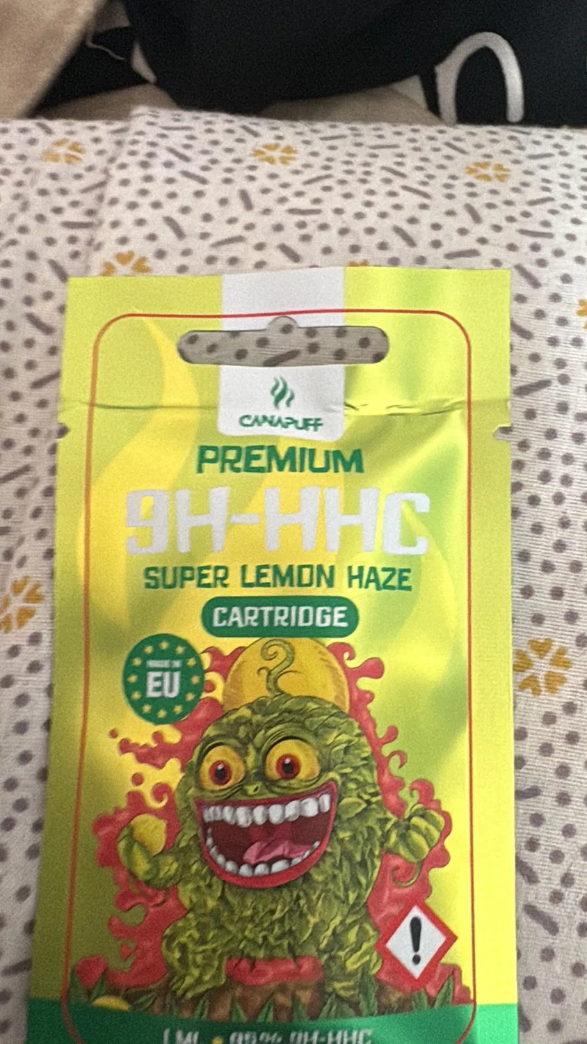 Canapuff Super Lemon Haze 9H-HHC patron 1ml 95% sitron