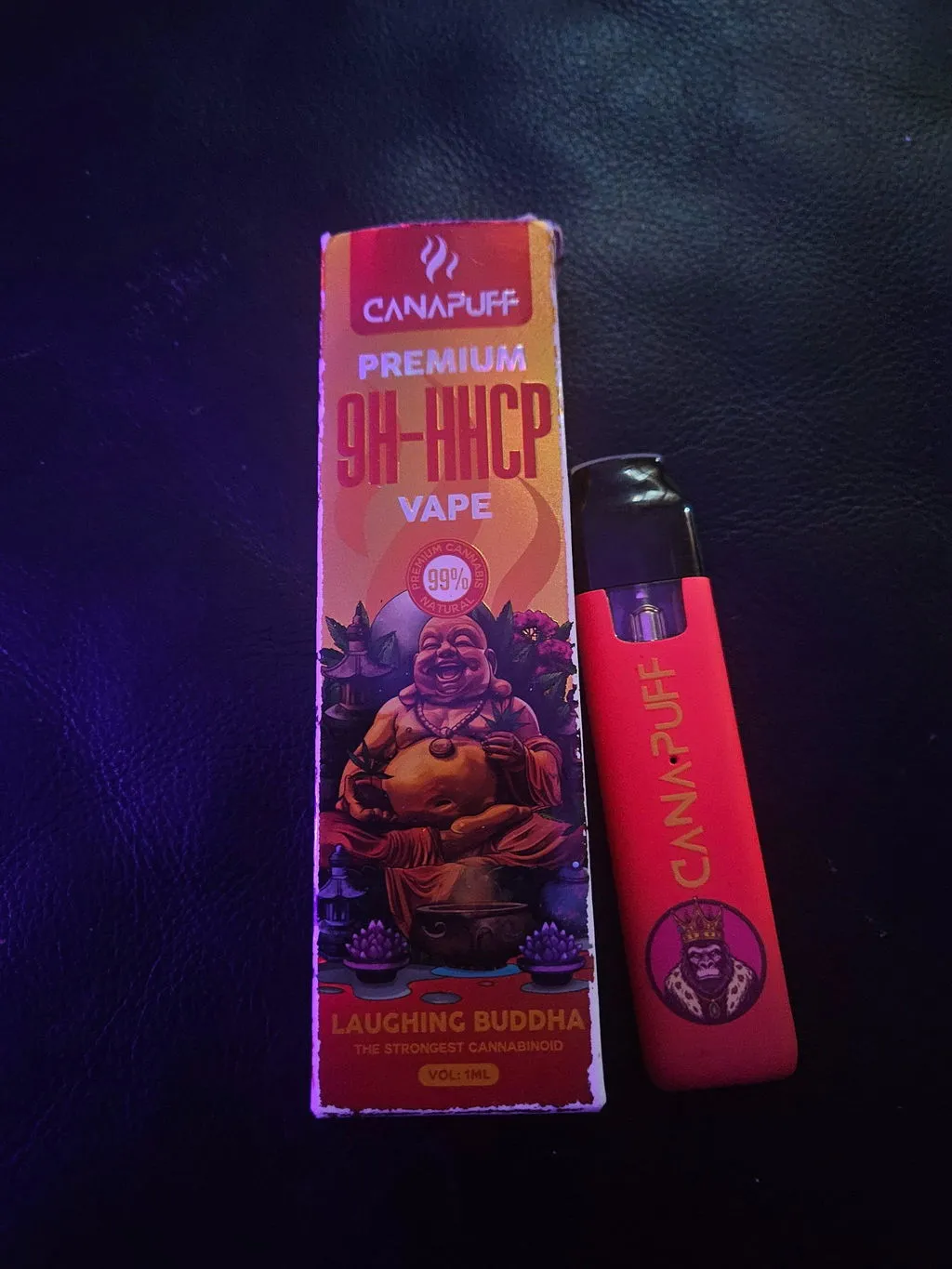 Canapuff Laughing Buddha 9H-HHCP vape 1 ml lakris