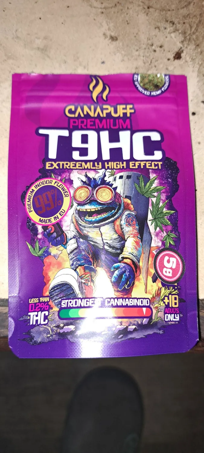 Canapuff Extremely T-HC blomst 1g tropisk