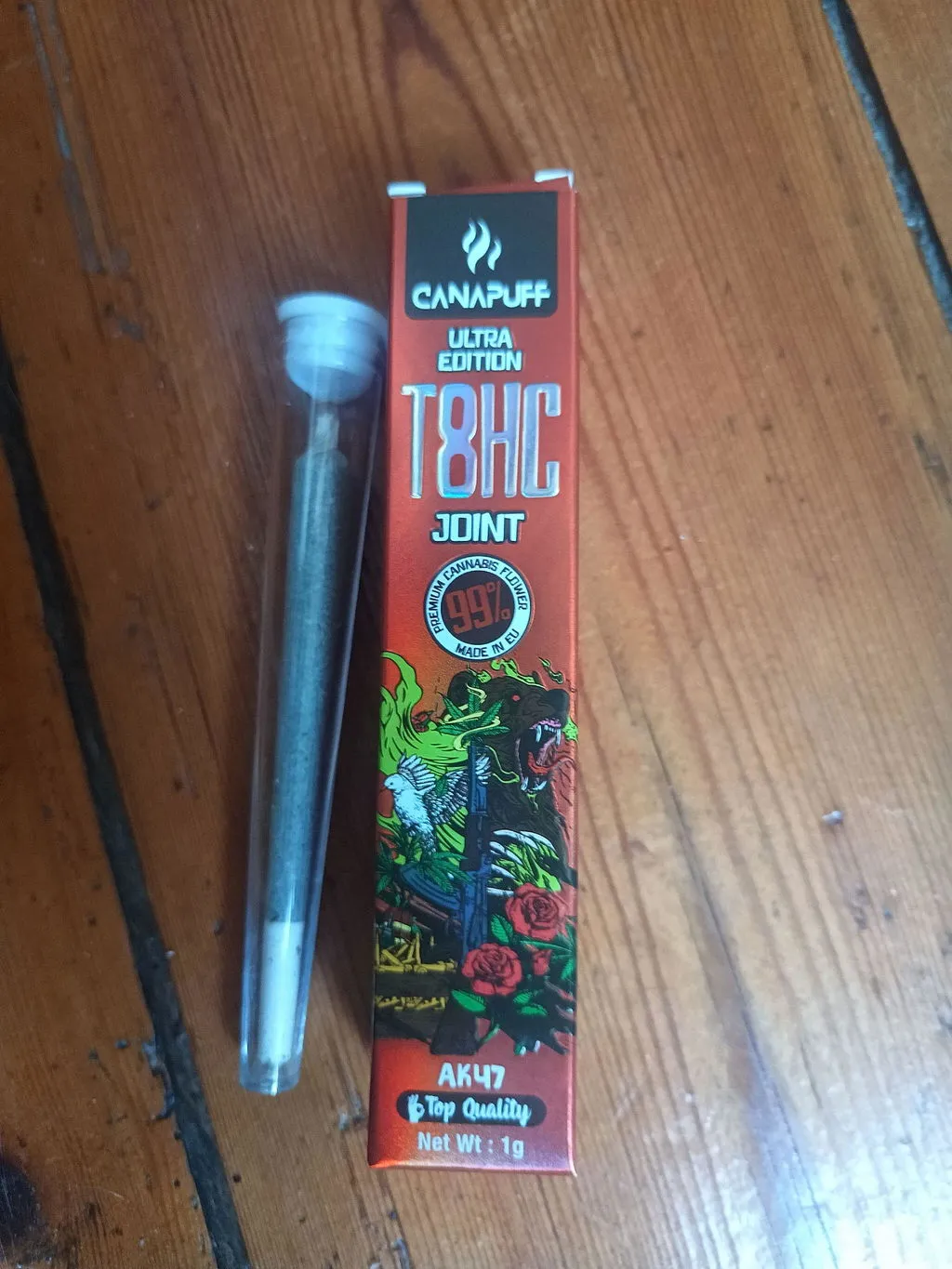 Canapuff AK47 T8HC joint 1g – Ultra Edition