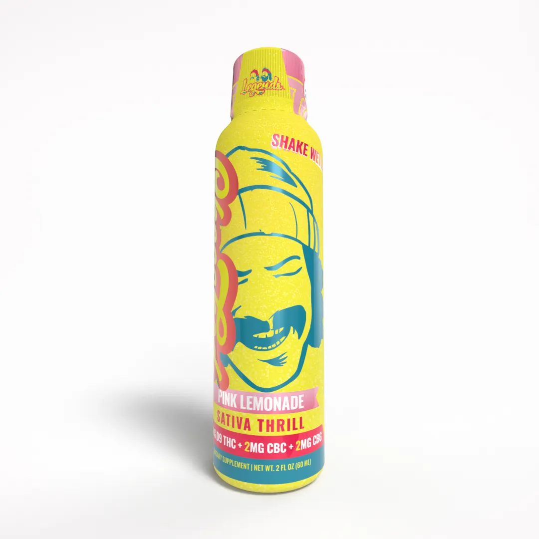 Cheech & Chong Legends Sativa Shot Pink Lemonade 120 mg THC