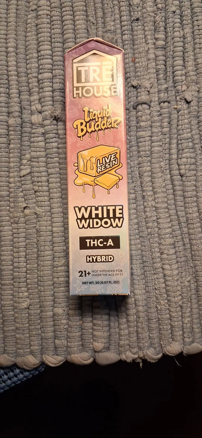 TRE HOUSE White Widow Live Resin vape 2g hybrid