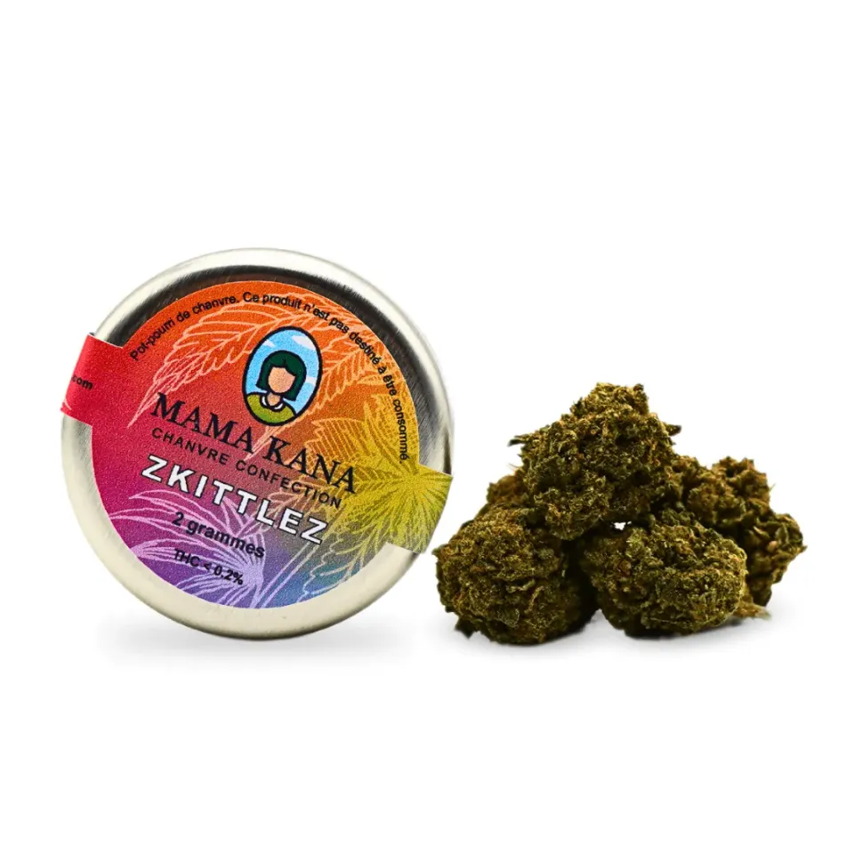 LeGrossiste Zkittlez CBD blomster 5 x 2 g fruktig