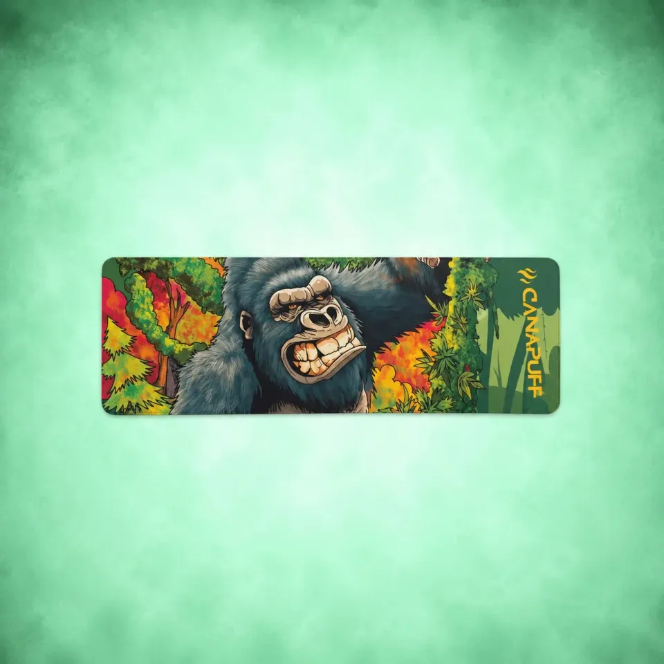 Canapuff Jungle Gorilla musematte 88x25 cm gummi