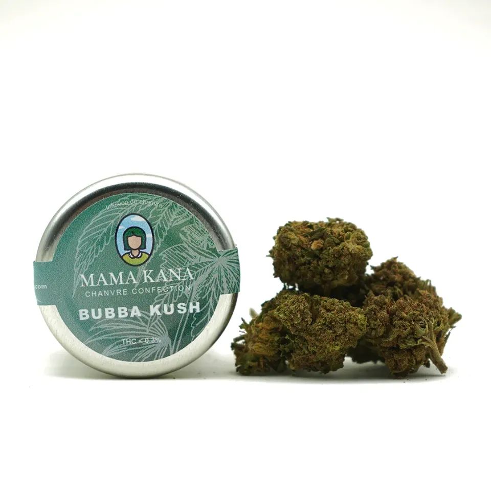 LeGrossiste Bubba Kush blomst 5 x 2 g greenhouse sitron