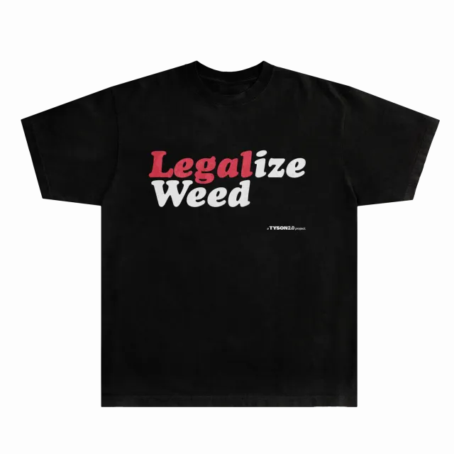Tyson 2.0 Legalize Weed Tee t-skjorte statement
