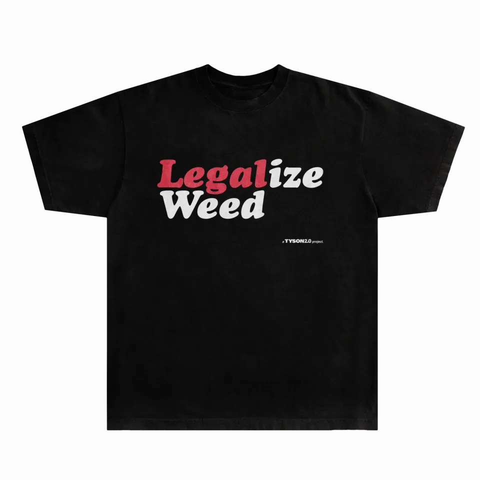 Tyson 2.0 Legalize Weed Tee t-skjorte statement