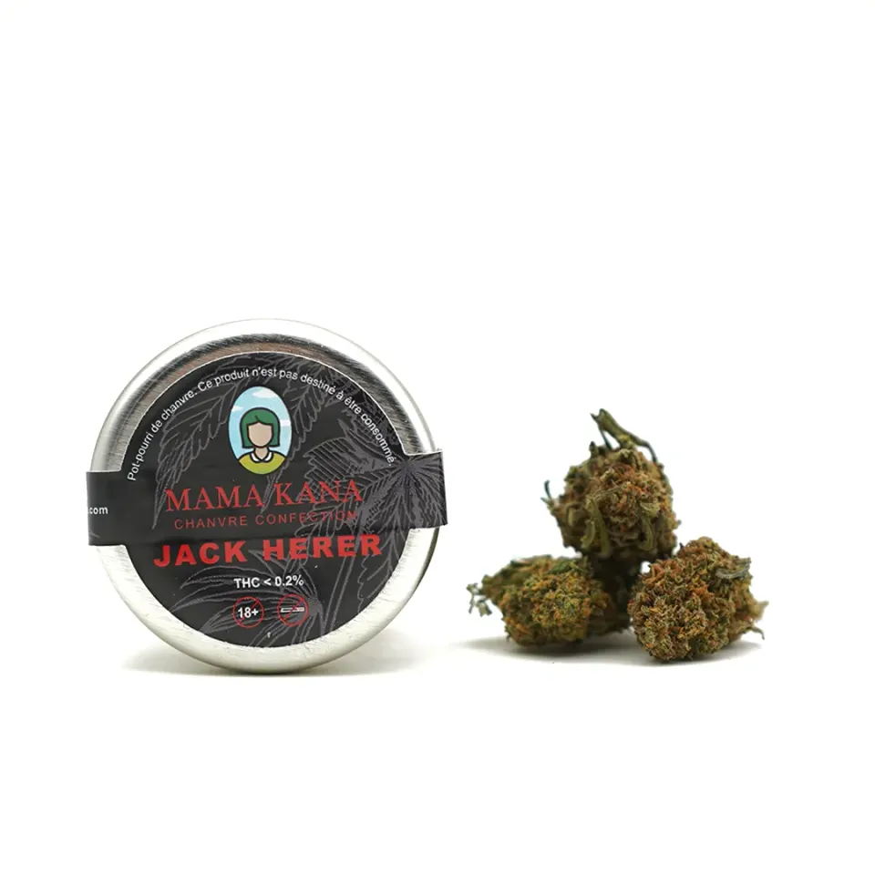 LeGrossiste Jack Herer CBD-blomst 5x2g drivhus