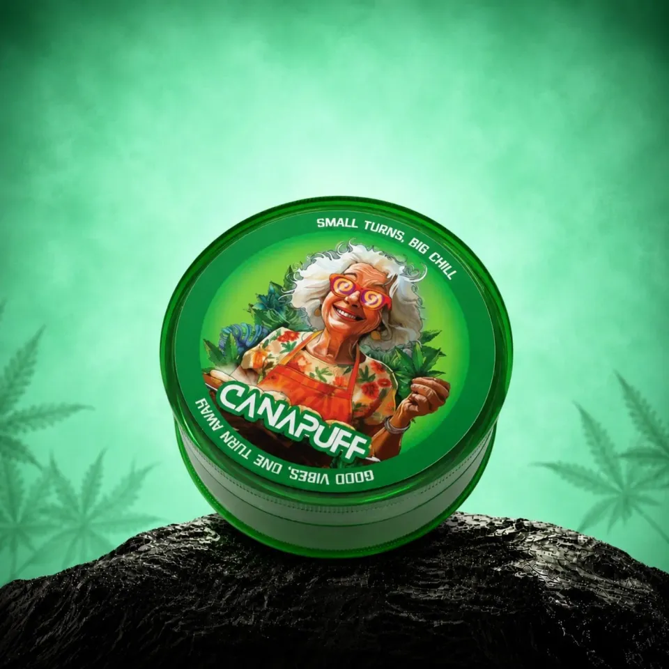 Canapuff Sniker Doodle minigrinder 40 mm plast