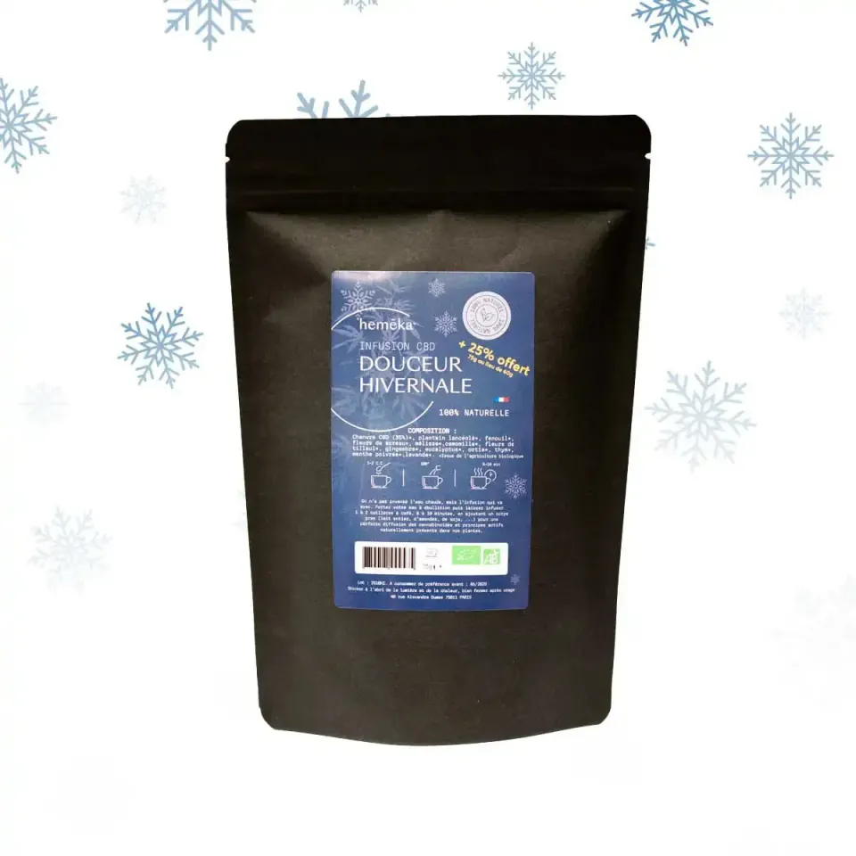 Hemeka Douceur Hivernale CBD urtete maxi kamille