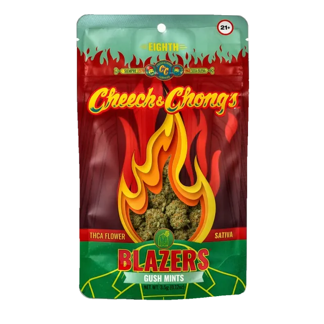 Cheech & Chong Blazers Gush Mints THCa blomst 3,5 g premium