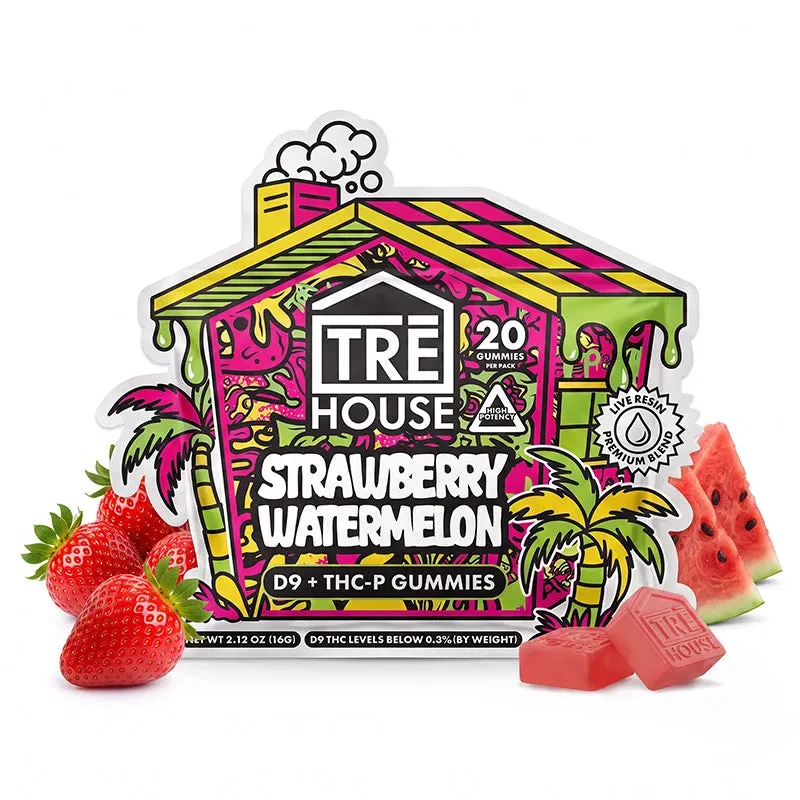Tre House Delta 9 THC-P Strawberry Watermelon 20 stk