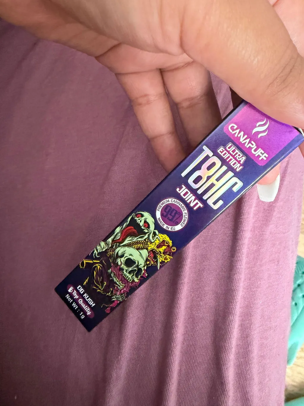 Canapuff T8HC Joint OG Kush Ultra Edition 99% 1g