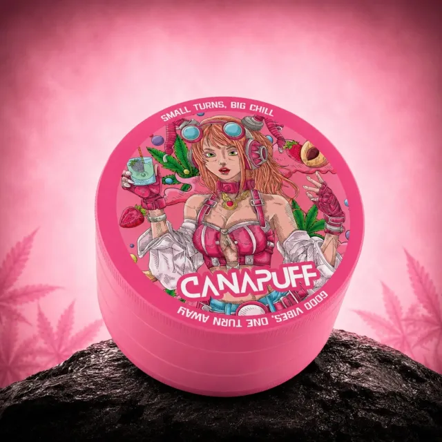 Canapuff Lychee Dream metallgrinder 60 mm 4-delt