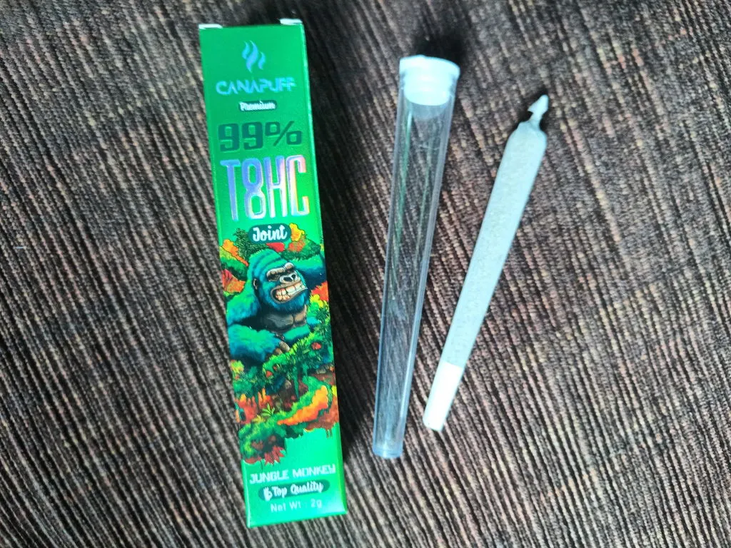 CANAPUFF T8HC Jungle Monkey joint 2g 99% tropisk