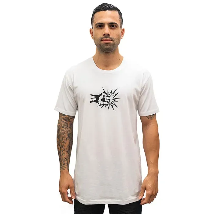 Punch Bar White Logo T t-skjorte hvit logo