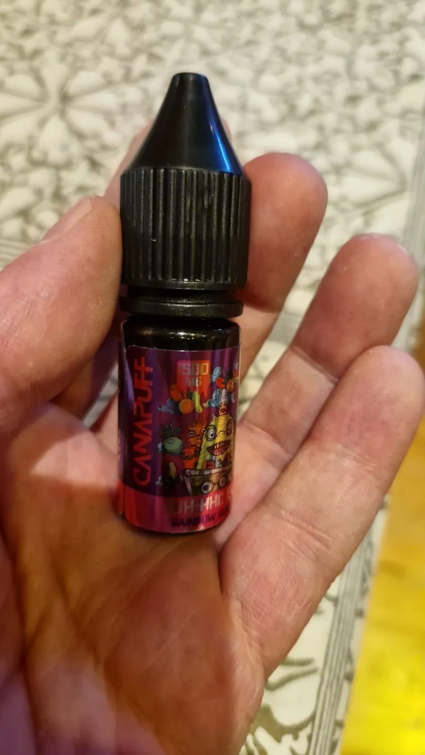 Canapuff 9H-HHC Rainbow Runtz væske 1500mg frukt