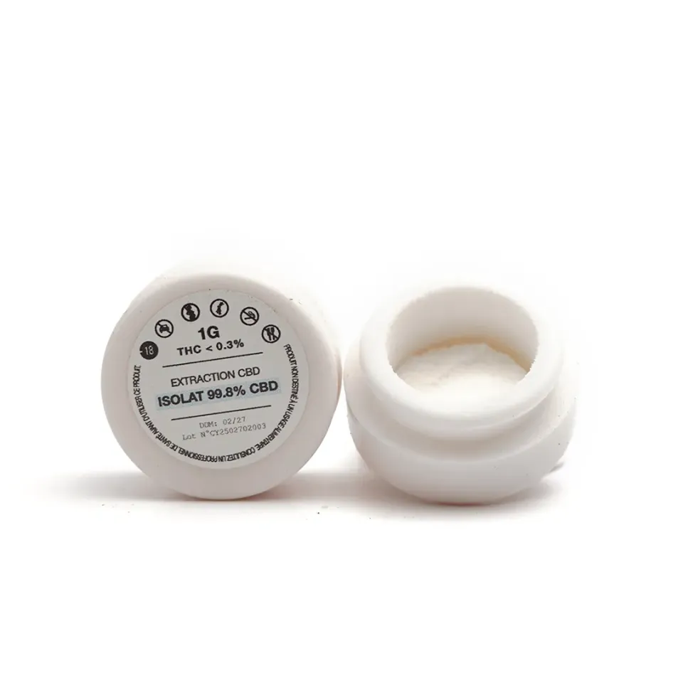 LeGrossiste Isolat 99,8% CBD-isolat 1 gram THC-fri