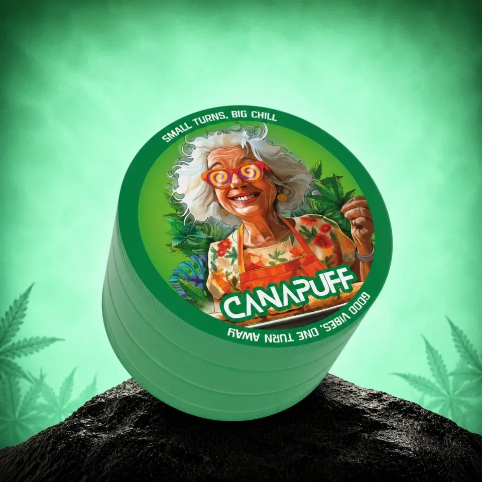 Canapuff Sniker Doodle metallgrinder 60 mm 4-delt