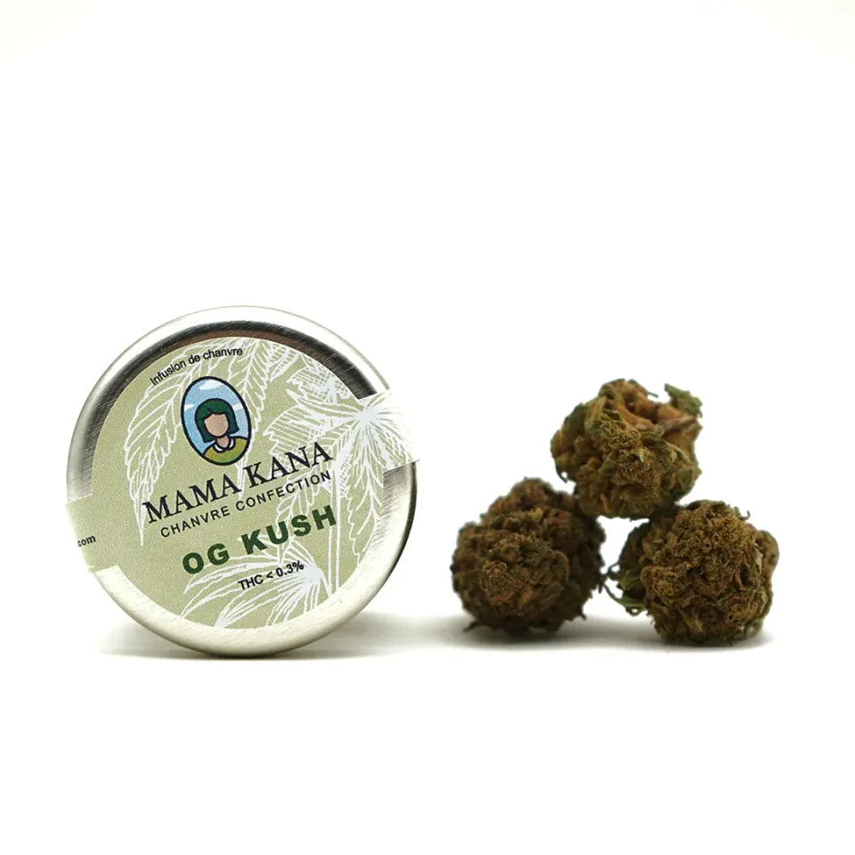 LeGrossiste OG Kush Greenhouse CBD-blomst 5x5g sitron