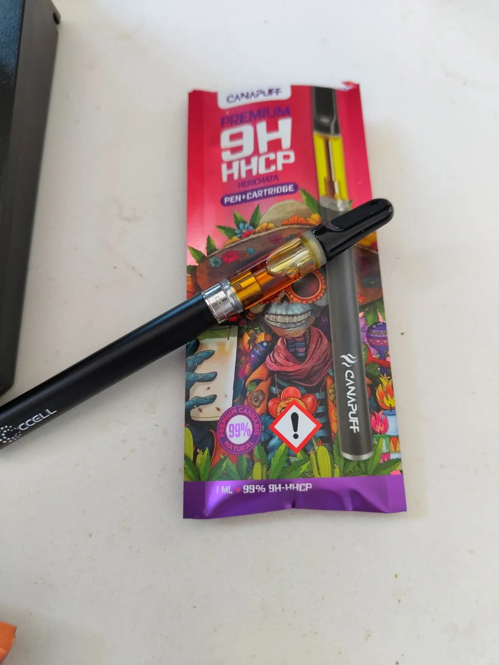 Canapuff 9H-HHCP Horchata vapepenn 1ml 99%