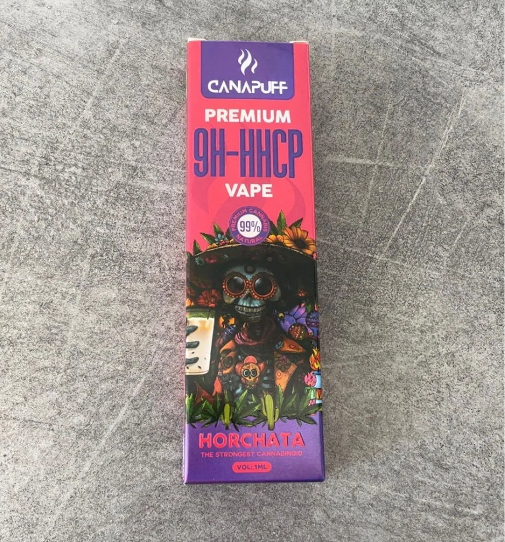 Canapuff 9H-HHCP Horchata vape 1 ml 99 % kremet