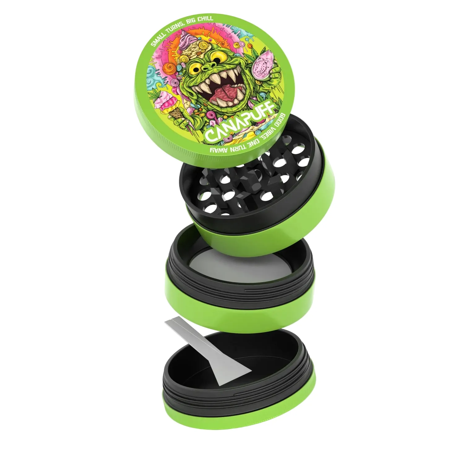 Canapuff Guava Gelato metallgrinder 60mm 4-delt