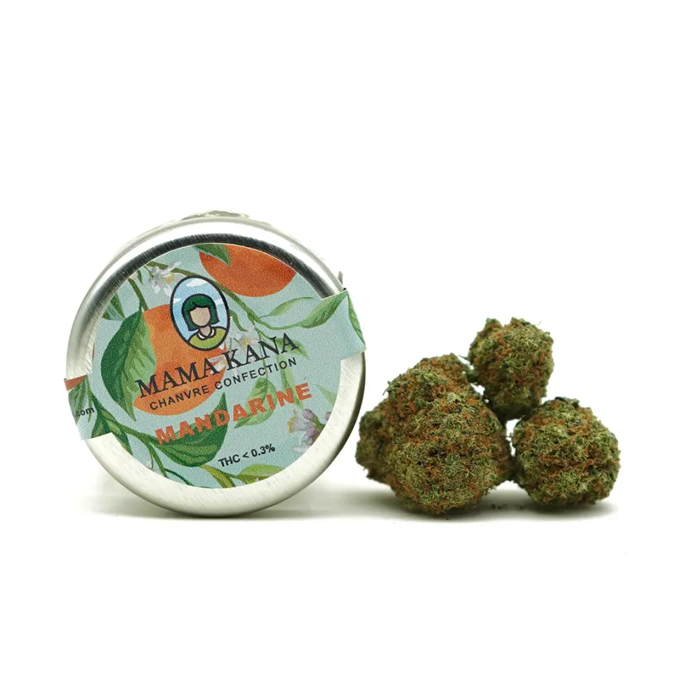LeGrossiste Mandarine hydroponisk CBD-blomst 5 x 2 g sitrus