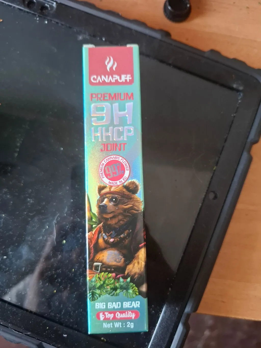 Canapuff 9H-HHCP joint Big Bad Bear 99% 2 g