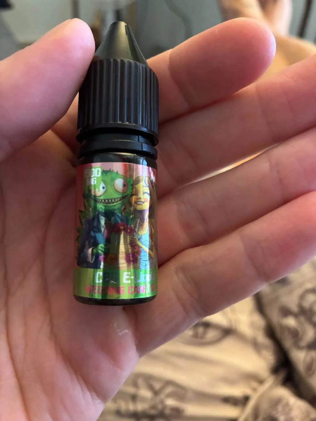CanaPuff CBN Liquid Papaya Punch e-væske 1500 mg tropisk