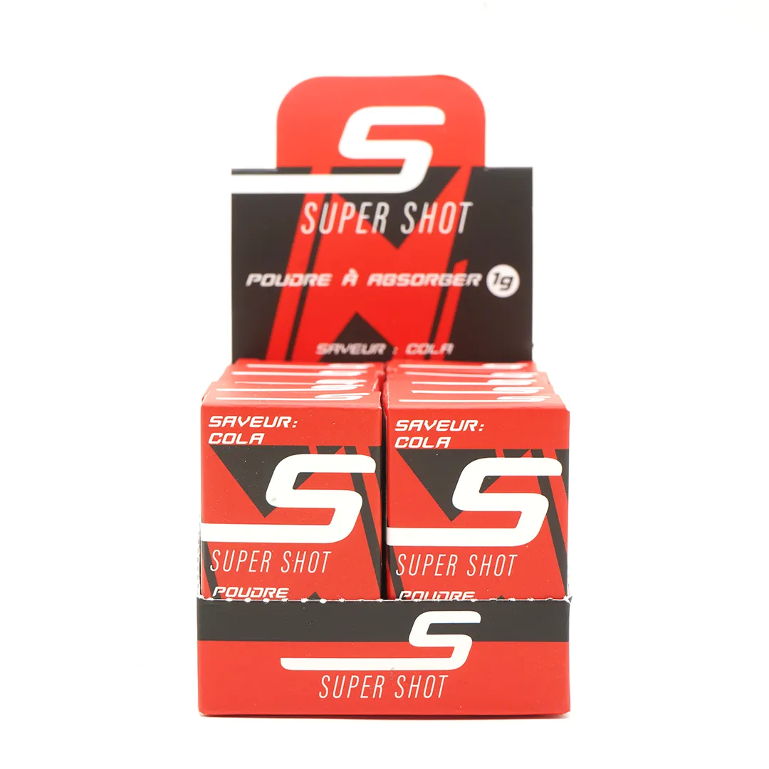 LeGrossiste Super Shot energipulver cola 1 stk