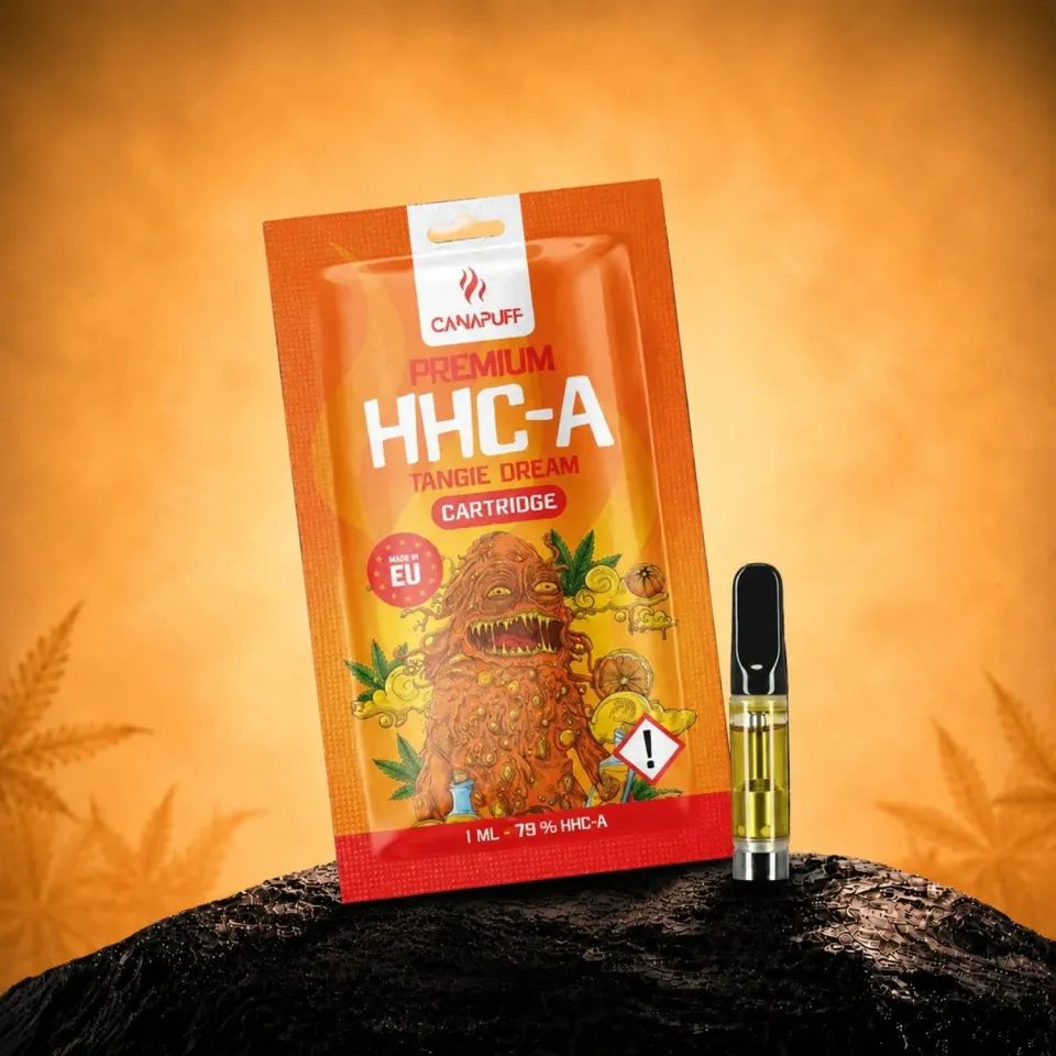 Canapuff HHC-A Tangie Dream 79% vapepatron appelsin