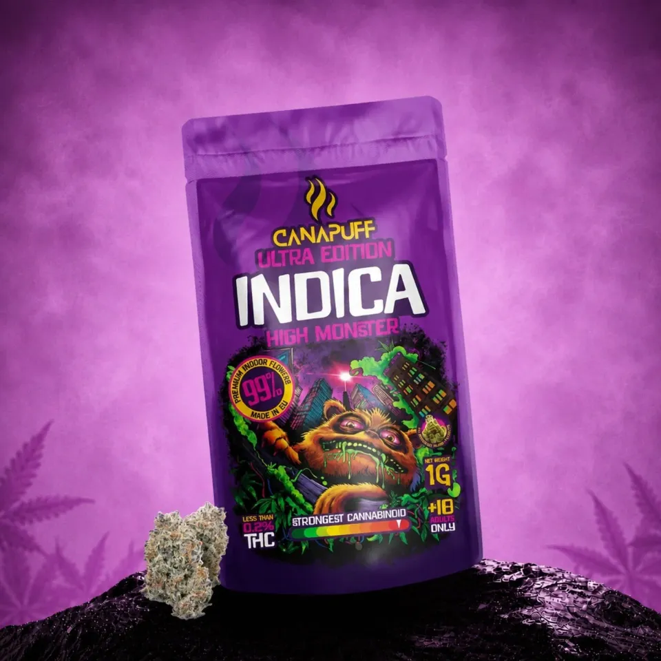 Canapuff High Monster Ultra Edition indica blomst 1g