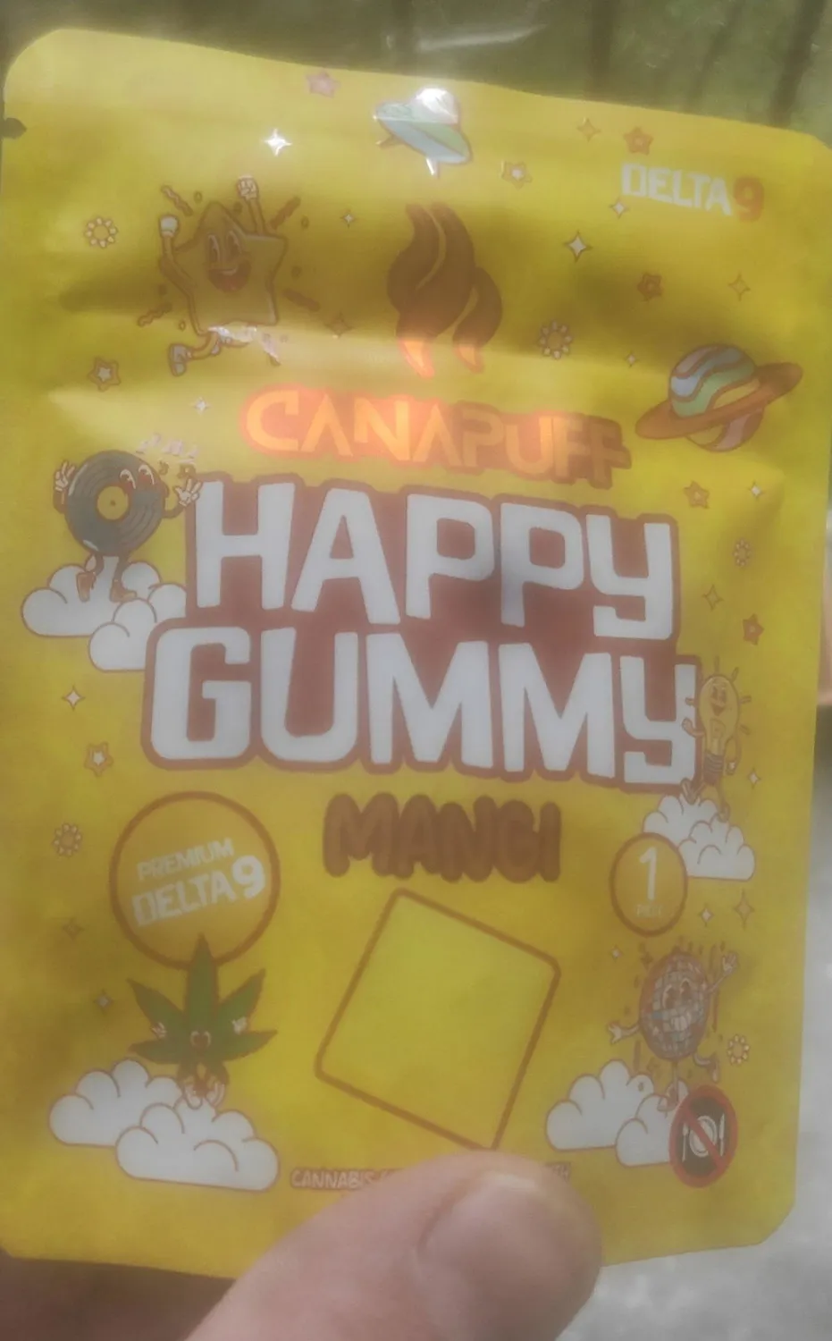 CanaPuff Happy Mangi gummy 1 stk mango